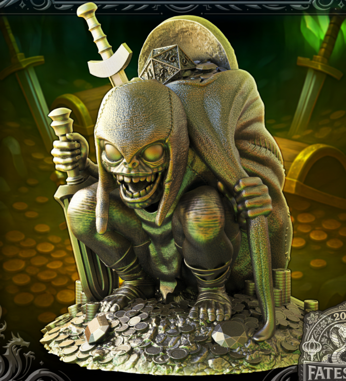 Treasure Goblin Dice Vault - Only-Games
