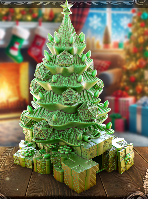 Christmas Tree Dice Tower - Only-Games