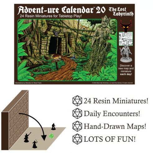 Advent-ure Calendar 20: the Lost Labyrinth