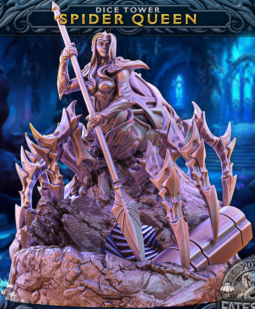 Spider Queen Dice Tower - Only-Games