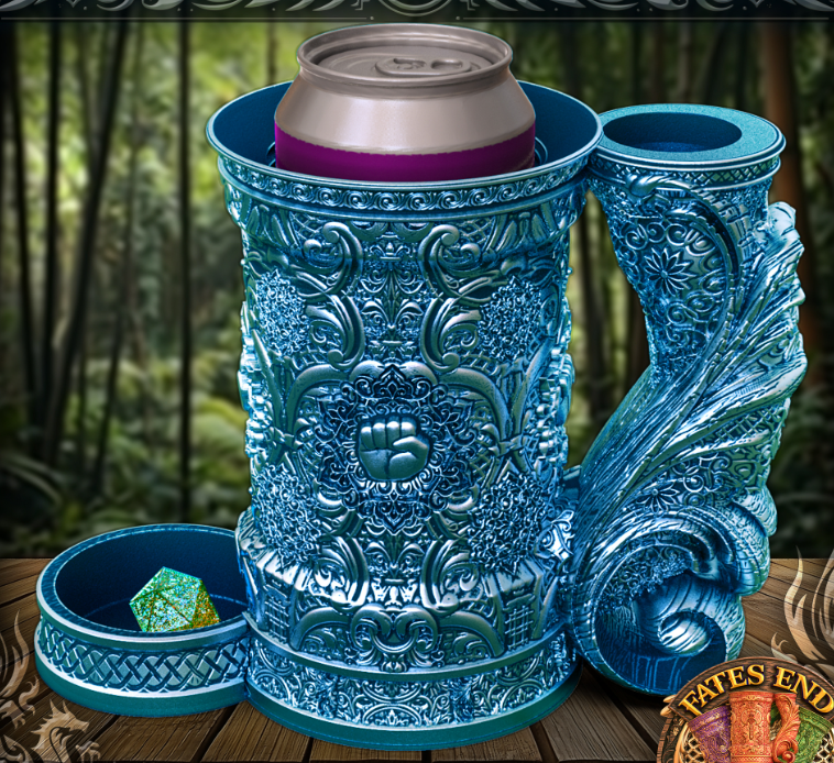 Monk Tankard Tower and Dice Vault - Only-Games