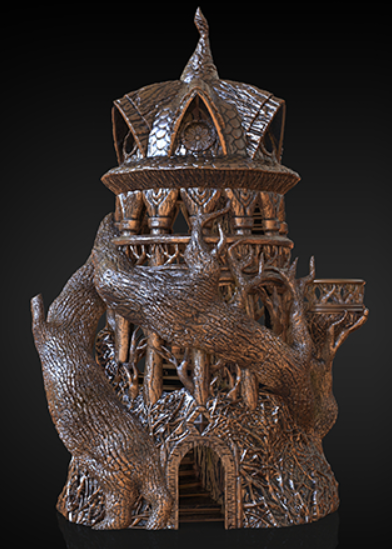 Druid Dice Tower - Only-Games