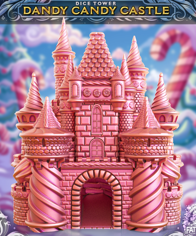 Dandy Candy Castle Dice Tower - Only-Games