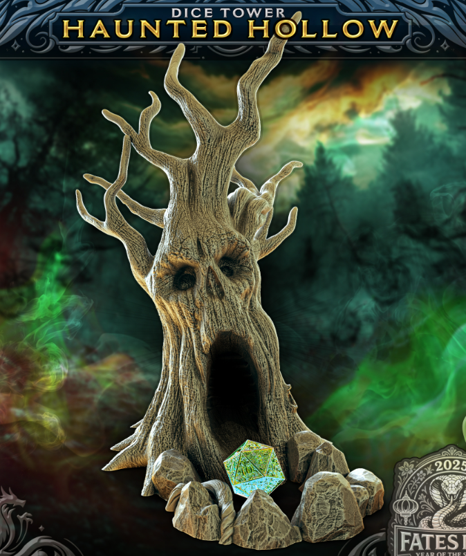Haunted Hollow Dice Tower - Only-Games