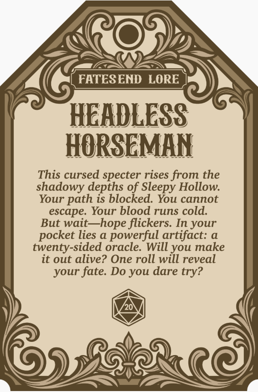 Headless Horseman Dice Guardian - Only-Games