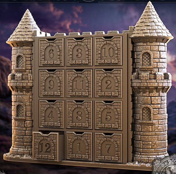 DnD Castle Advent Calendar - Only-Games