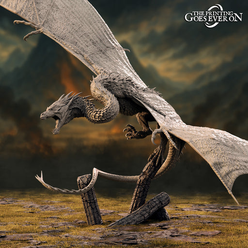 Selthrax - Gargantuan Dragon - Flying Pose - Only-Games