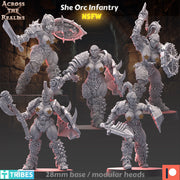She Orc Infantry NSFW - Only-Games
