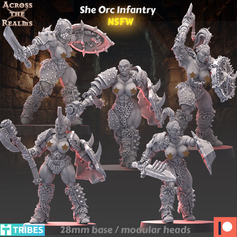 She Orc Infantry NSFW - Only-Games