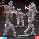 She Orc Berserkers