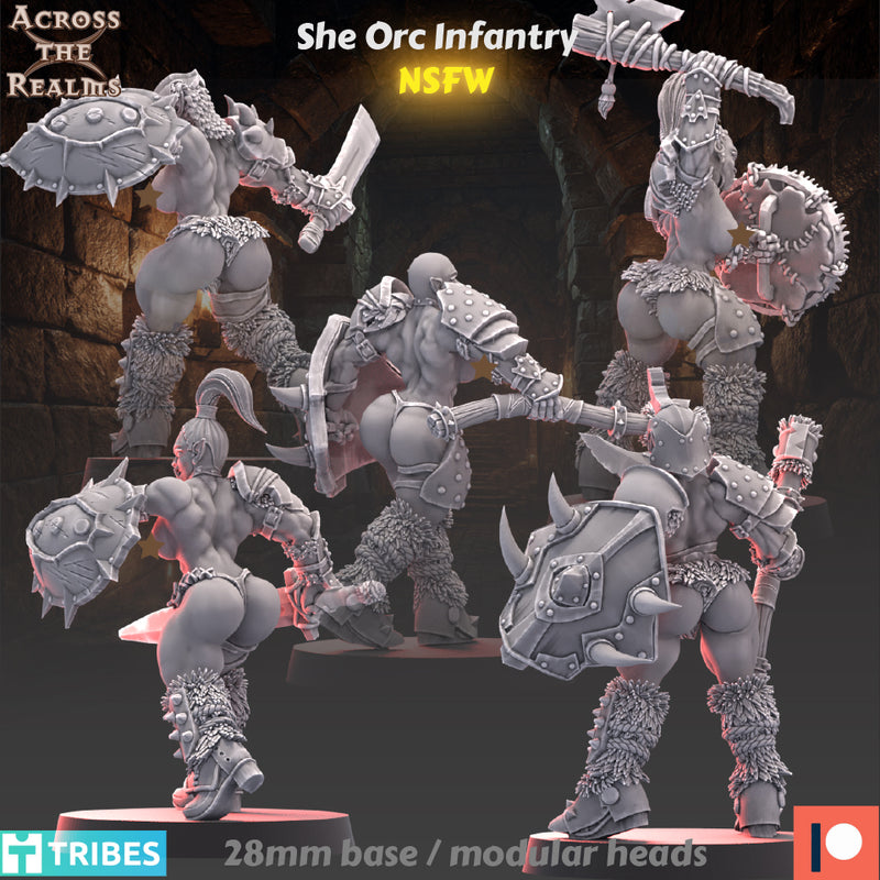 She Orc Infantry NSFW - Only-Games
