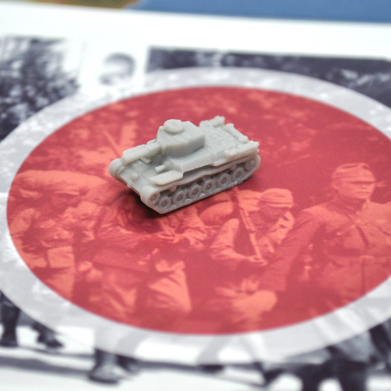 3D Printed Japanese Shinto Chi-Ha Medium Tank