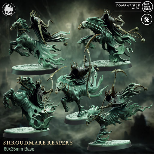 Shroudmare Reapers - 5 Miniatures - Only-Games
