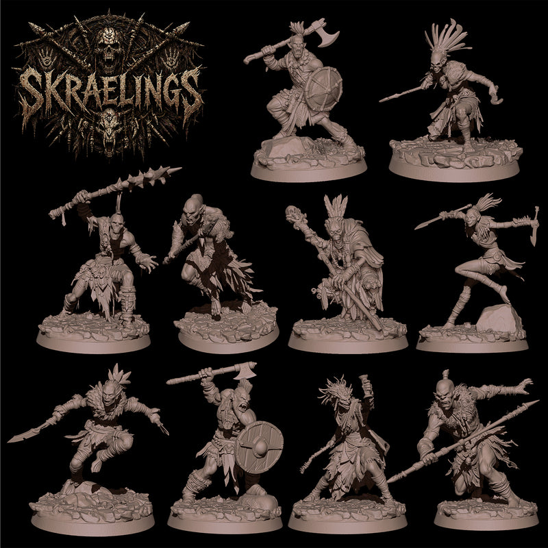 Skraeling Warband - 32mm Scale