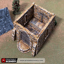 Small Chapel - Kingdoms of Throne and Ash - Printable Scenery - Terrain, Wargaming, D&D, DnD - Only-Games