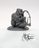 Snail-Riding Gnome Set - Snail Mount - EC3D Skyless Realms Wargaming Miniatures Monster D&D DnD