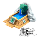 Snake Fountain - 15mm 28mm 32mm Empire of Scorching Sands Wargaming Terrain D&D, DnD