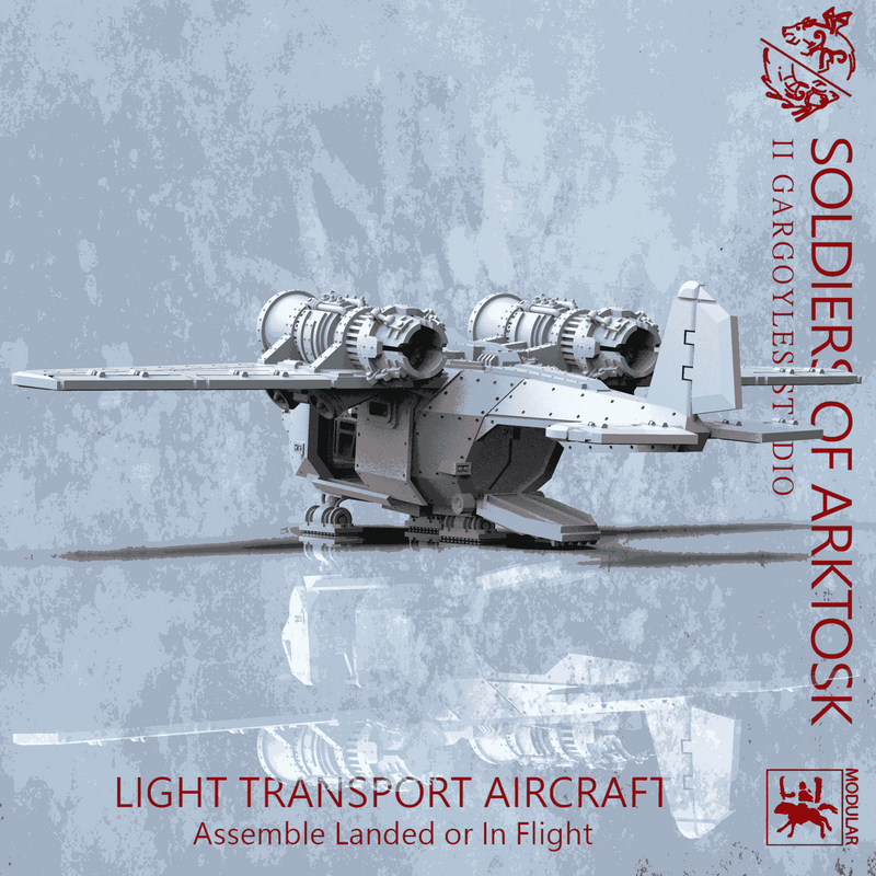 Soldiers of Arktosk Light Transport Aircraft - Only-Games