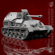 Soldiers of Vyriya Self-Propelled Gun Armoured Tank - Only-Games