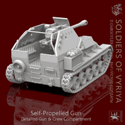Soldiers of Vyriya Self-Propelled Gun Armoured Tank - Only-Games