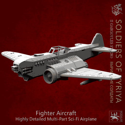 Soldiers of Vyriya Thunderbolt Fighter Aircraft - Only-Games