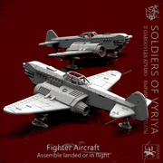 Soldiers of Vyriya Thunderbolt Fighter Aircraft - Only-Games