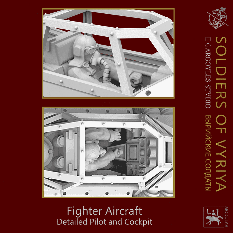 Soldiers of Vyriya Thunderbolt Fighter Aircraft - Only-Games