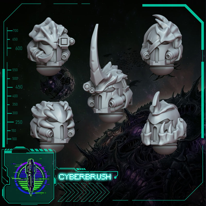Space Bug Hunters Heads