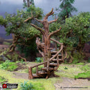 Stair Walkways  - Hagglethorn Hollow - Printable Scenery Terrain Wargaming D&D DnD