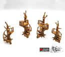 Stair Walkways  - Hagglethorn Hollow - Printable Scenery Terrain Wargaming D&D DnD