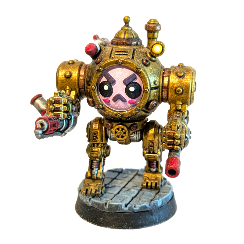 UWU Steam Force Rocket Mech tabletop Miniature