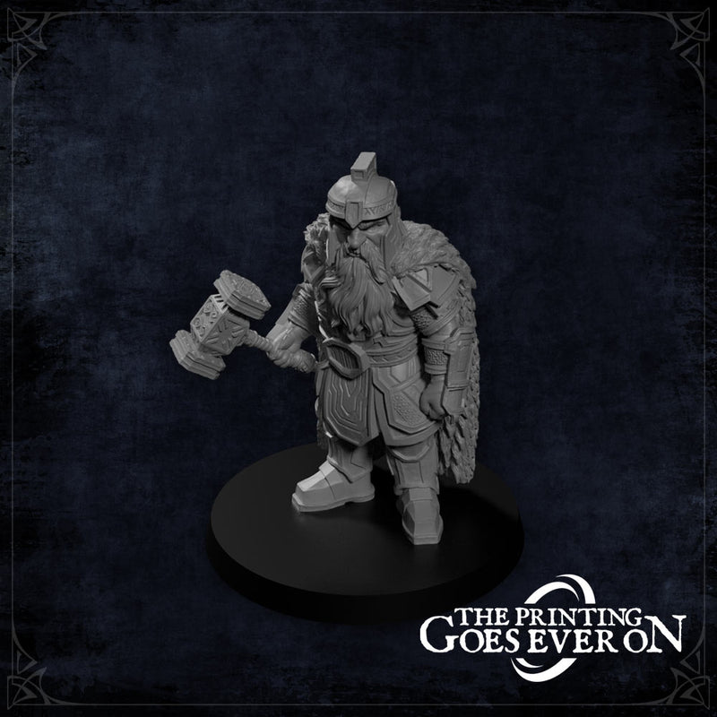 Steelvein Warband – 10 Dwarf Miniatures