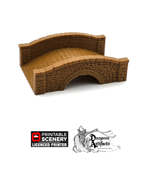 Stone Footbridge - Rampage 28mm 32mm Wargaming Terrain D&D, DnD - Only-Games