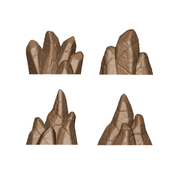 Demonic Temple Basing Bits Pack - 32mm Tabletop Scenery - Only-Games