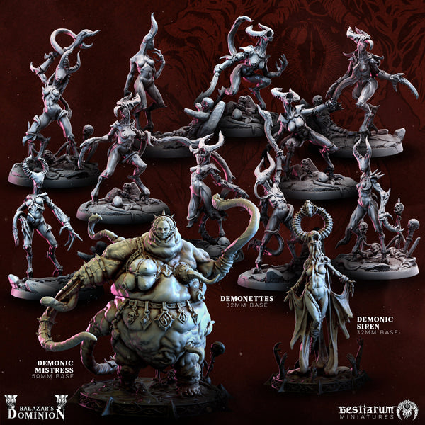 Succubus Demons | Bestiarum | Wargaming DnD Miniatures