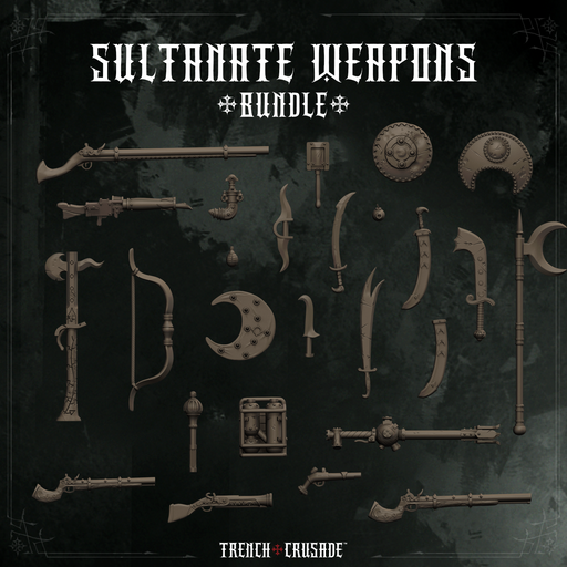 Trench Crusade - Sultanate Weapons Sprue - Only-Games