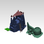 Supply Post - A Distant Outpost - Multiverse - Terrain Wargaming D&D DnD - Only-Games