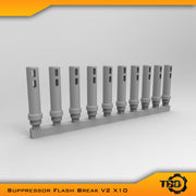 Suppressors Flash Break V2 x10 - Only-Games