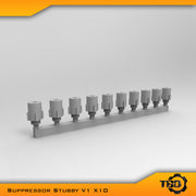 Suppressors Stubby V1 x10 - Only-Games