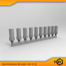 Suppressors Stubby V2 x10 - Only-Games