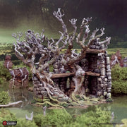 Wildwood Ruins Full Set - The Gloaming Swamps - Printable Scenery Terrain Wargaming 15mm 20mm 25mm 28mm 32mm 40mm 54mm D&D DnD - Only-Games