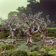 Wildwood Trees - The Gloaming Swamps - Printable Scenery Terrain Wargaming 15mm 20mm 25mm 28mm 32mm D&D DnD - Only-Games