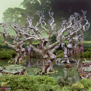 Wildwood Trees - The Gloaming Swamps - Printable Scenery Terrain Wargaming 15mm 20mm 25mm 28mm 32mm D&D DnD - Only-Games