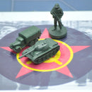 3D Printed 1/285 Scale Russian T-54/55 Main Battle Tank, Set of 10