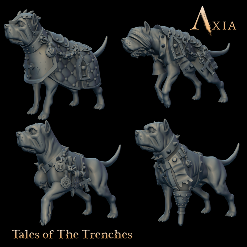 TAX022 - Turma canina - Trench Dogs pack