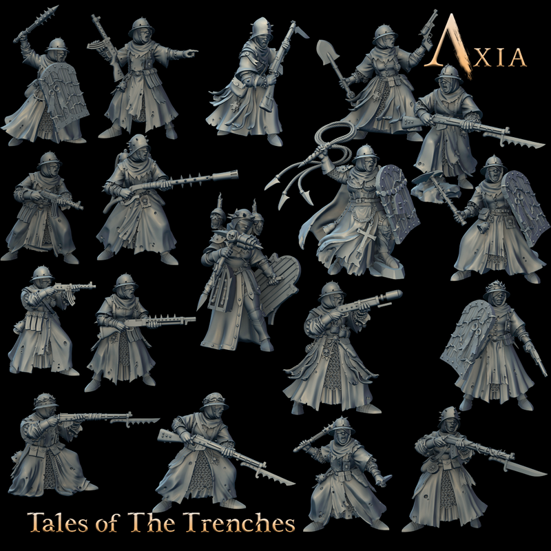 TAB001G Trench Sisters Gold