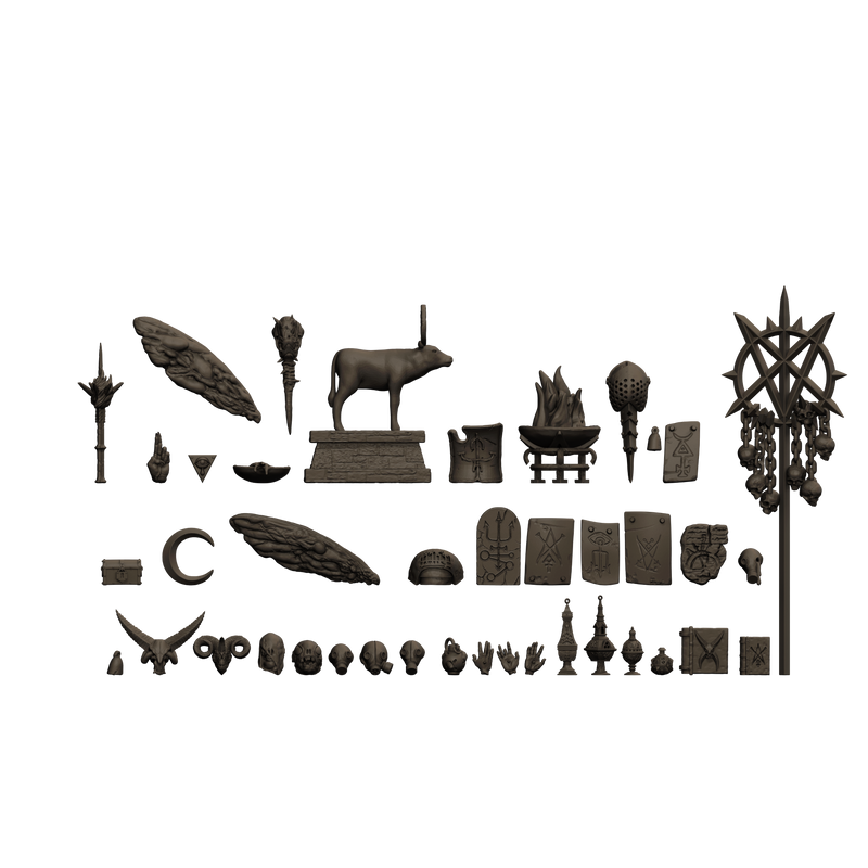 Trench Crusade - Hell Accessory Sprue - Only-Games