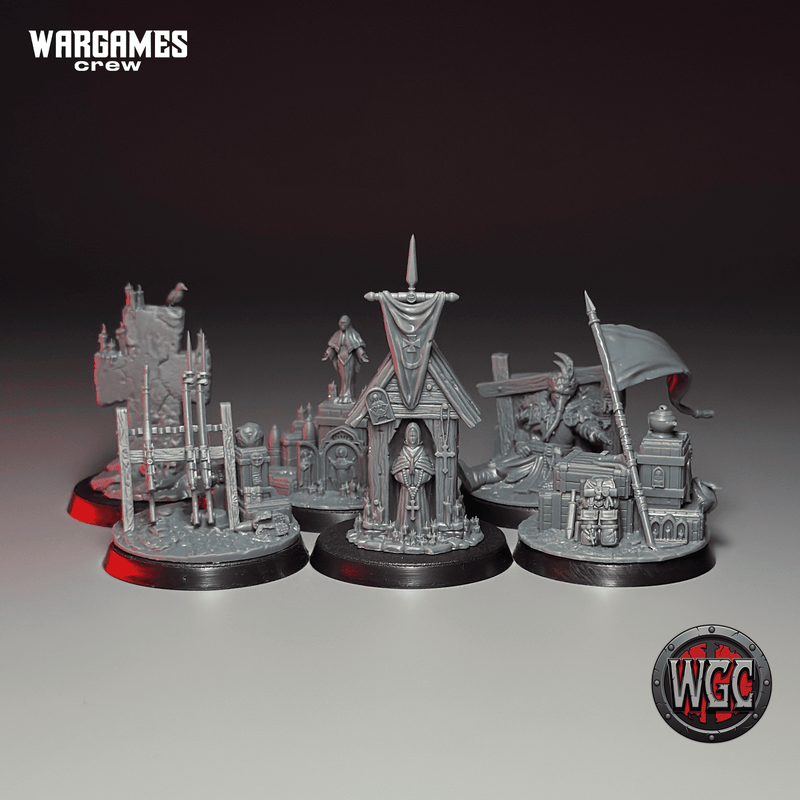 Trench Cossacks Objective Markers x6 - Only-Games