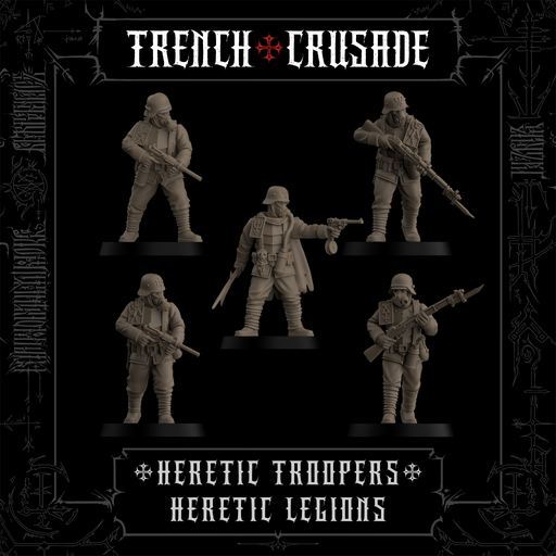 Trench Crusade - Heretic Troopers - Heretic Legion - Only-Games