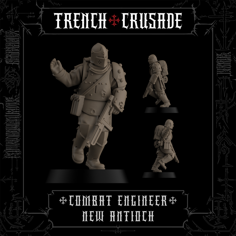 Trench Crusade - Combat Engineer - New Antioch - Only-Games